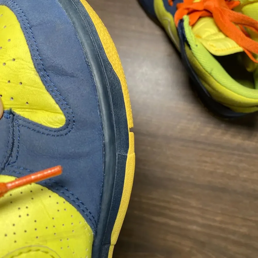 Nike Dunk High Homer Simpson 2009 Yellow Varsity Maize Size 10.5 317982-772